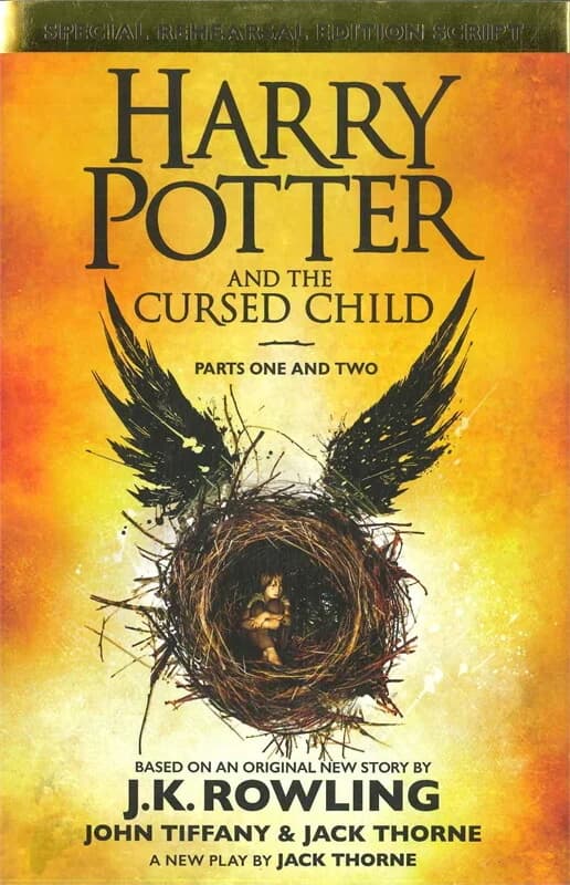 ปกหนังสือ Harry Potter and the Cursed Child
