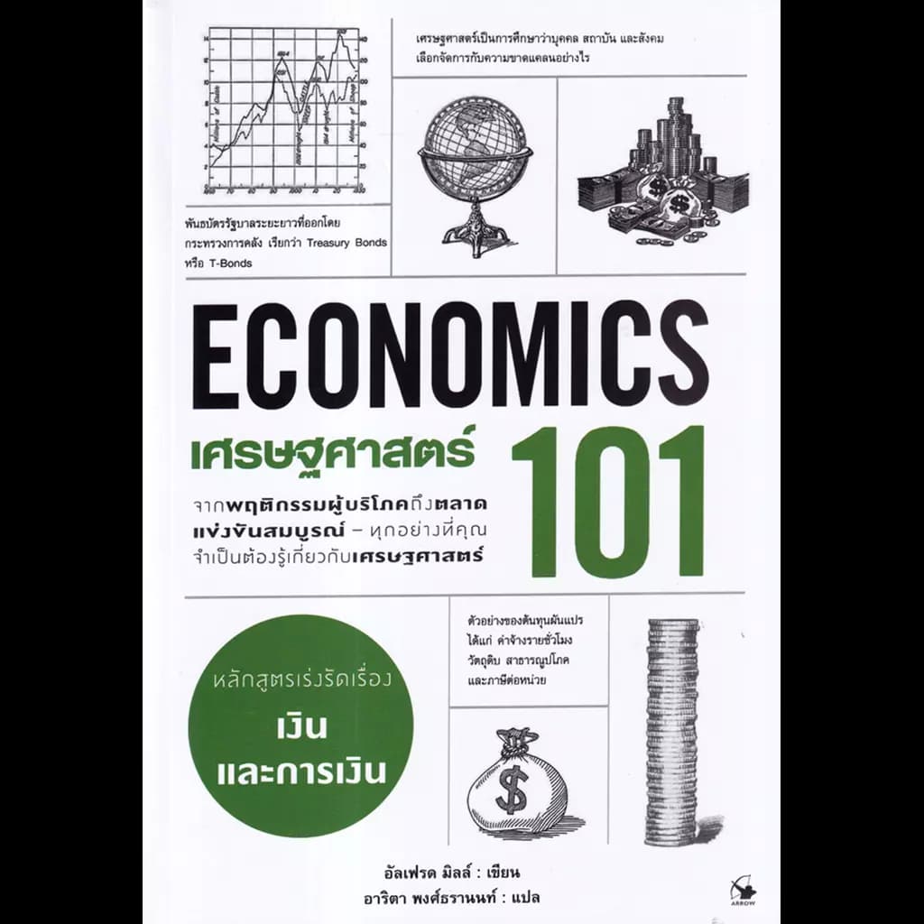 ปกหนังสือ เศรษฐศาสร์ 101 (ECONOMIC 101)