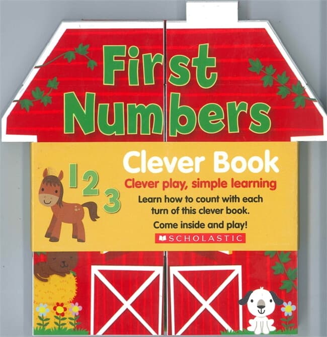 ปกหนังสือ CLEVER BOOK: FIRST NUMBERS