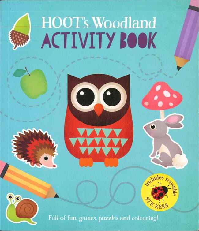 ปกหนังสือ Hoot's Activity Book