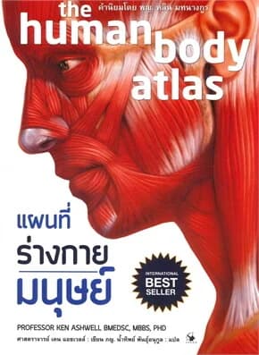 ปกหนังสือ แผนที่ร่างกายมนุษย์ (ปกอ่อน)