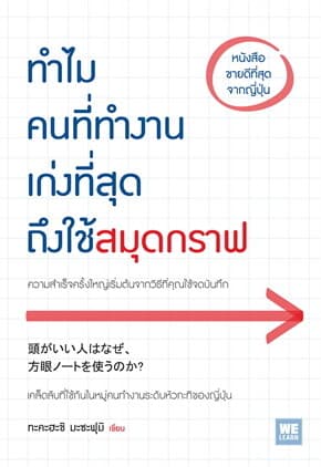 ปกหนังสือ ทำไมคนที่ทำงานเก่งที่สุดถึงใช้สมุดกราฟ