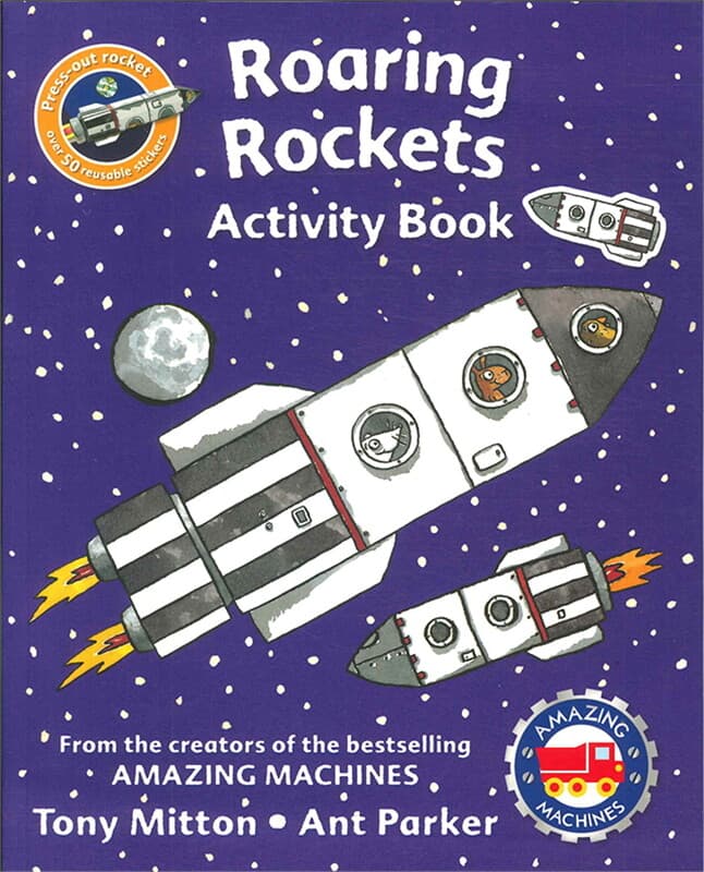 ปกหนังสือ Amazing Machines Roaring Rockets Activi