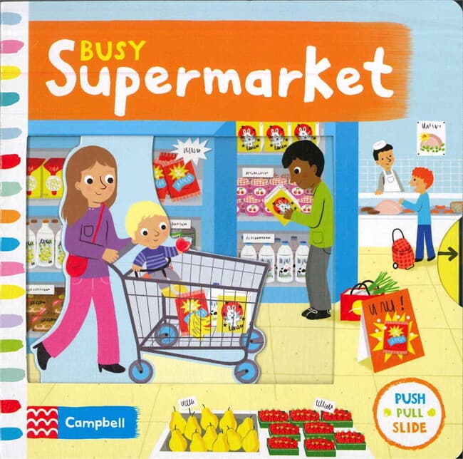 ปกหนังสือ Busy Supermarket