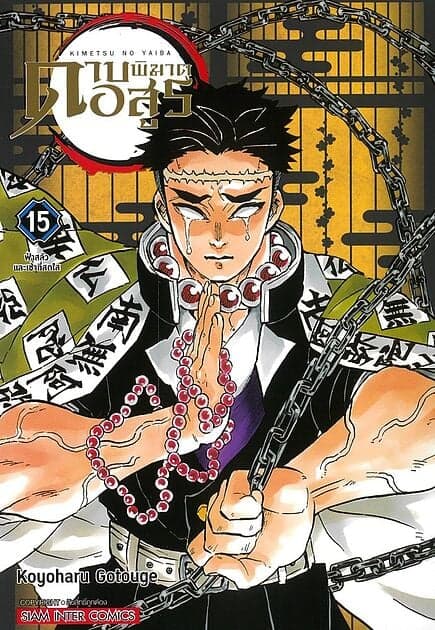 ปกหนังสือ ดาบพิฆาตอสูร เล่ม 15 NEW EDITION