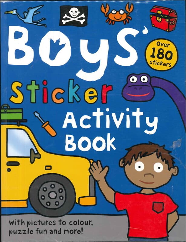 ปกหนังสือ Sticker Activity Books: Boys