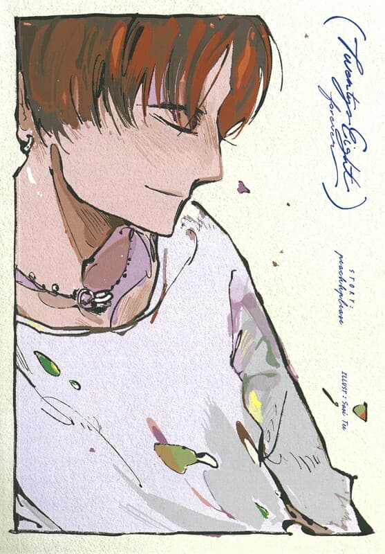 ปกหนังสือ twenty-eight forever