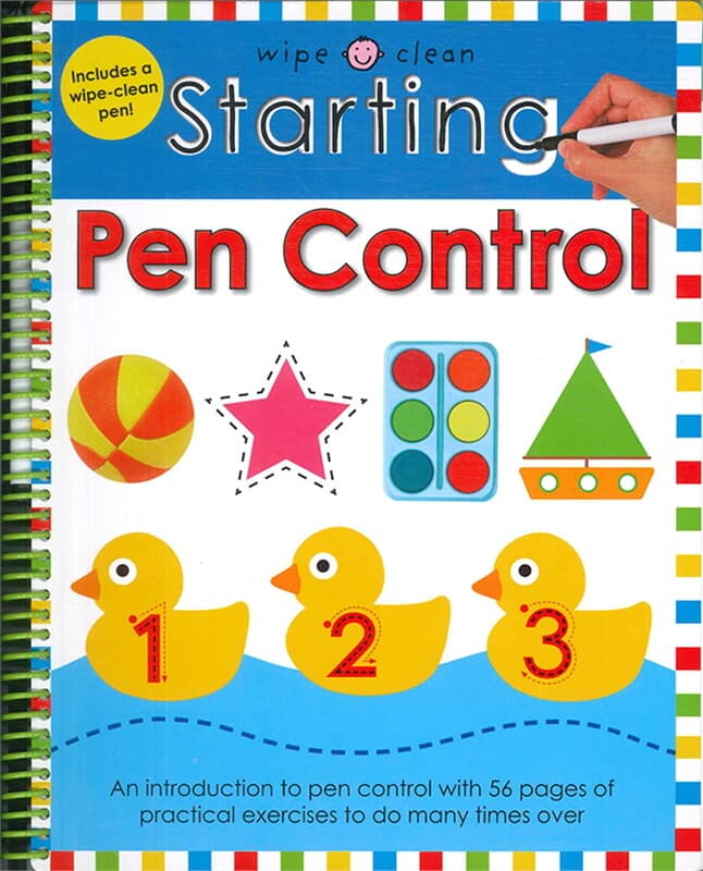 ปกหนังสือ Starting Pen Control
