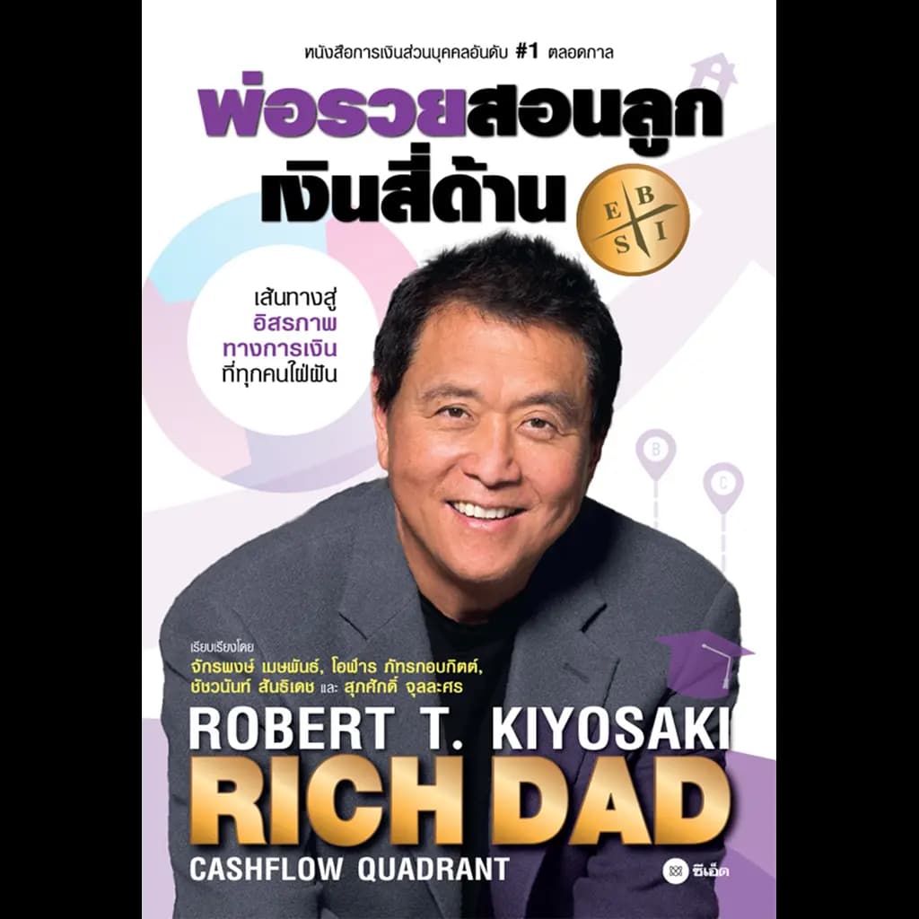 ปกหนังสือ พ่อรวยสอนลูก # 2 : เงินสี่ด้าน