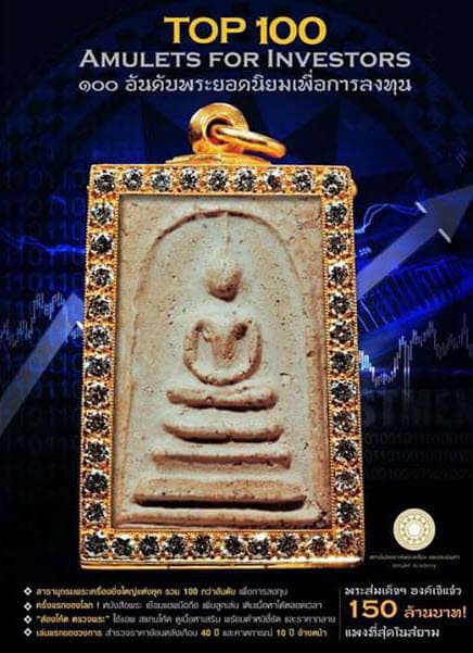 ปกหนังสือ TOP 100 อันดับพระยอดนิยมเพื่อการลงทุน