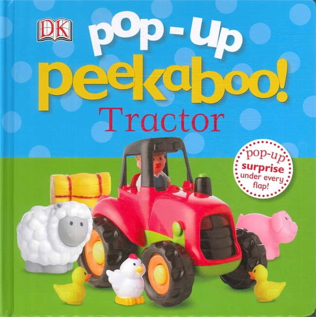 ปกหนังสือ Pop-up Peekaboo Tractor
