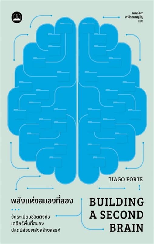 ปกหนังสือ พลังแห่งสมองที่สอง (Building a Second Brain)