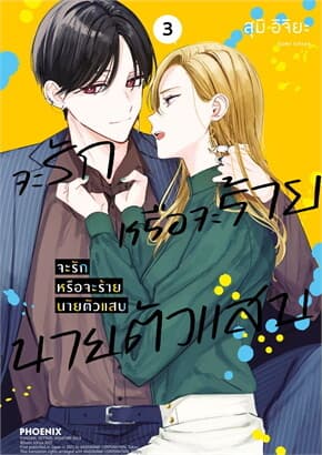 ปกหนังสือ จะรักหรือจะร้าย นายตัวแสบ เล่ม 3 (Mg)