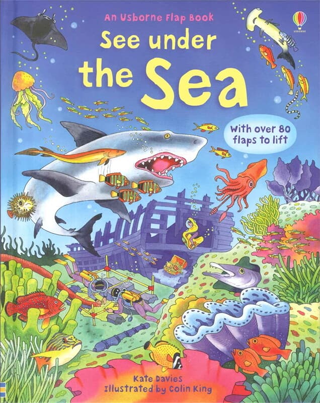 ปกหนังสือ SEE INSIDE UNDER THE SEA