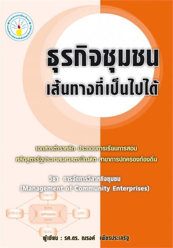 ปกหนังสือ ธุรกิจชุมชน : เส้นทางที่เป็นไปได้
