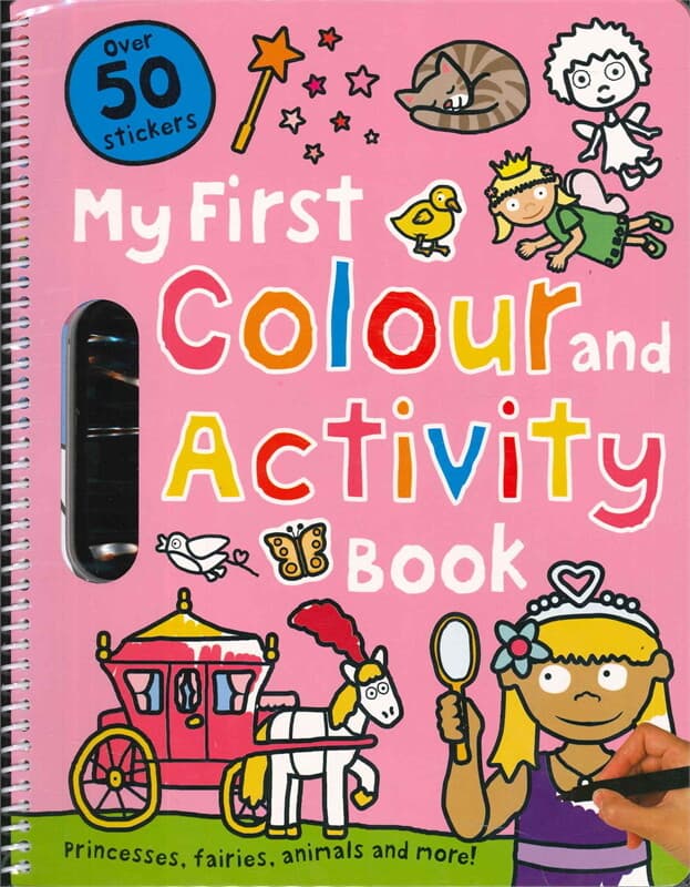 ปกหนังสือ My First Colour and Activity Books: Pink