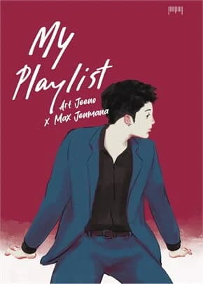ปกหนังสือ MY PLAYLIST ART JEENO X MAX JENMANA