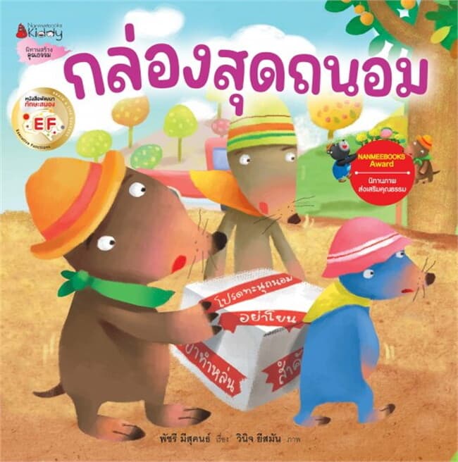 ปกหนังสือ กล่องสุดถนอม