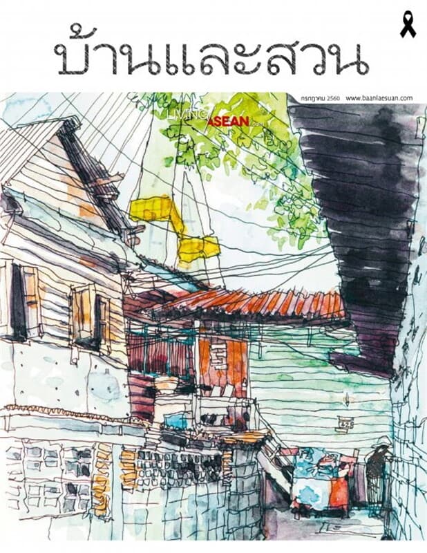 ปกหนังสือ บ้านและสวน ฉ.491 (ก.ค.60)