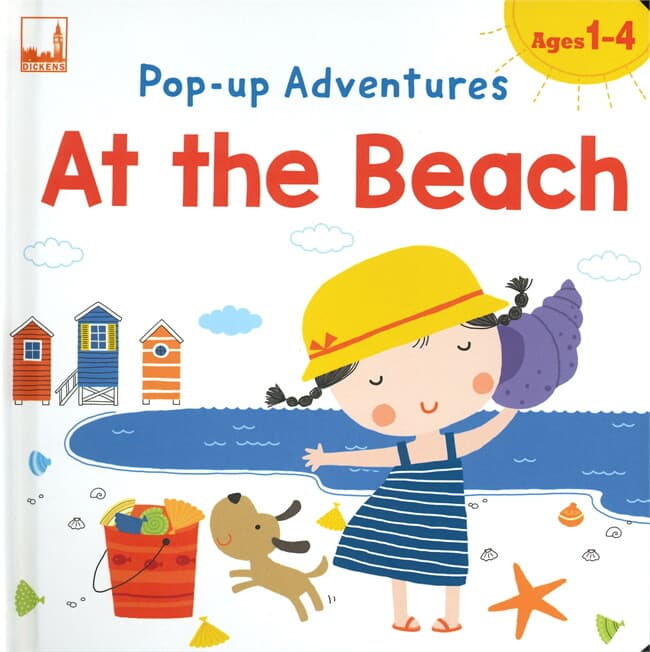 ปกหนังสือ Pop-up Adventures : At the Beach