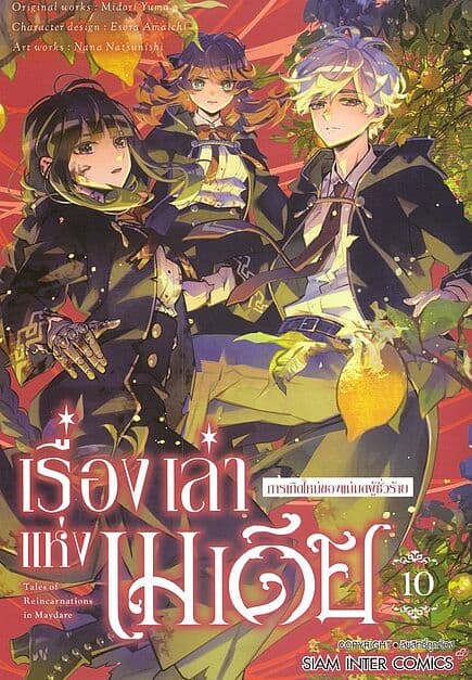 ปกหนังสือ เรื่องเล่าแห่งเมเดีย การเกิดใหม่ของแม่มดผู้ชั่วร้าย เล่ม 10