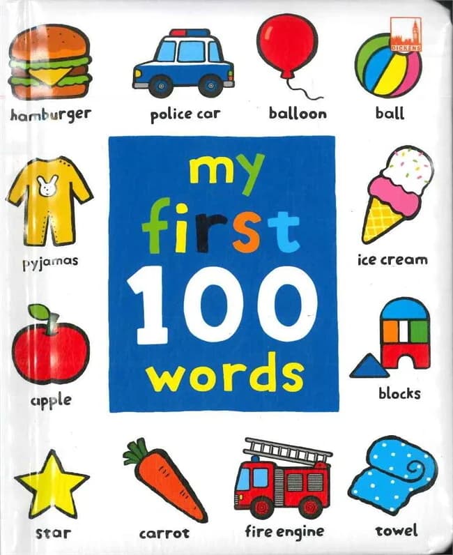 ปกหนังสือ MY FIRST 100 WORDS