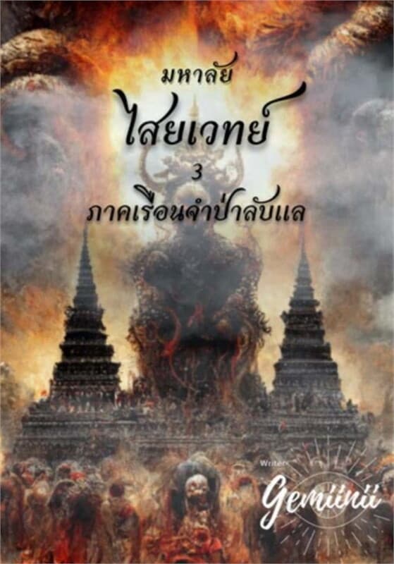ปกหนังสือ มหาลัยไสยเวทย์ เล่ม 3 ภาคเรือนจำป่าลับ