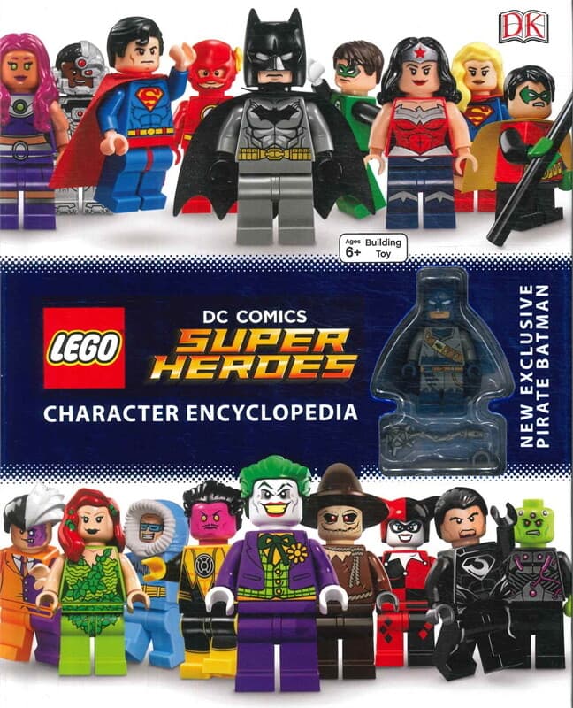 ปกหนังสือ LEGO DC SUPER HEROES CHARACTER ENCYCLOPEDIA