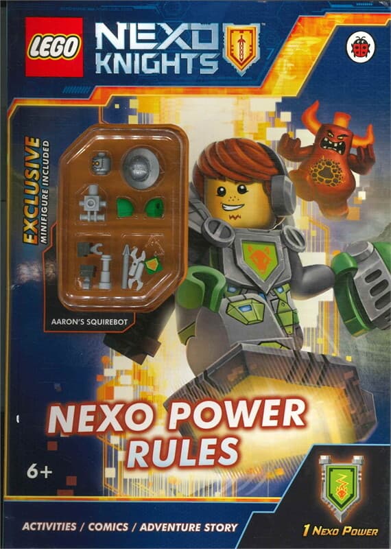 ปกหนังสือ Lego: Nexo Power Rules Lego Nexo Knights