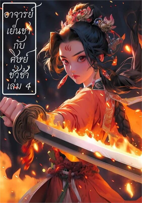 ปกหนังสือ อาจารย์เย็นชากับศิษย์ชั่วช้า เล่ม 4