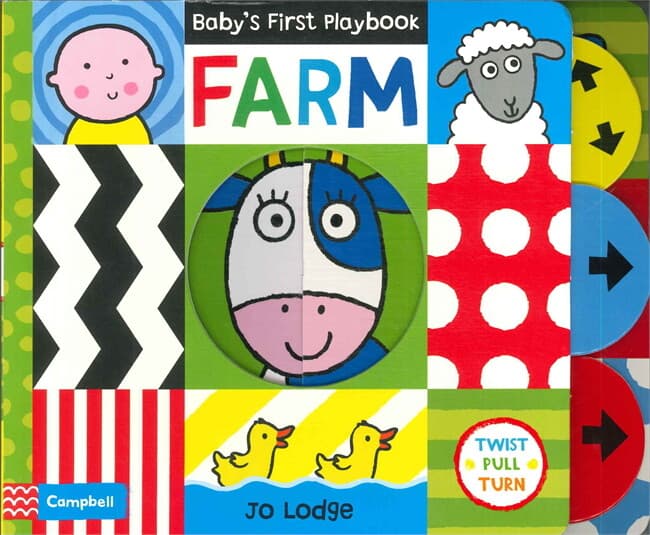 ปกหนังสือ Baby's first play book : farm