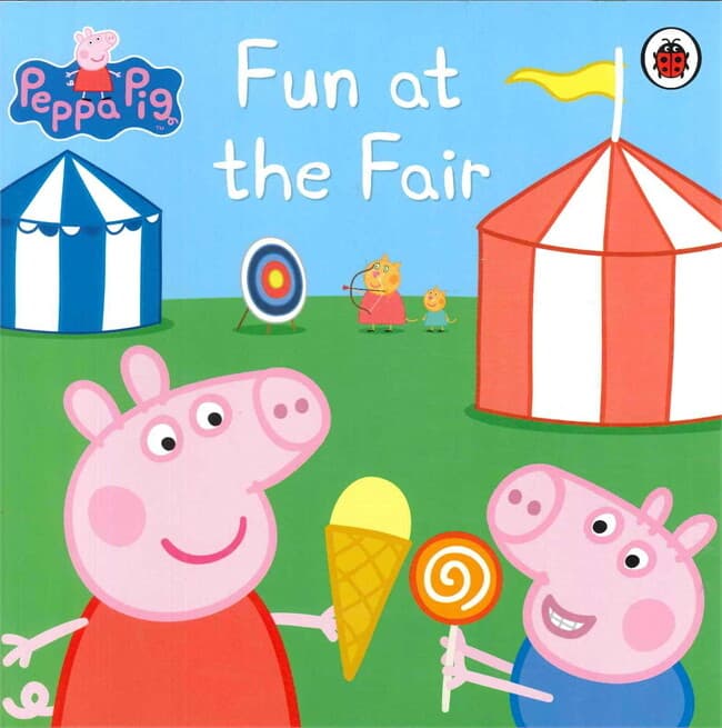 ปกหนังสือ Peppa Pig: Fun at the fair