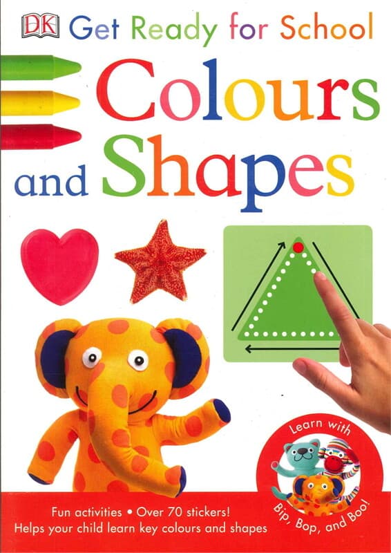 ปกหนังสือ Get Ready for School Colours and Shapes