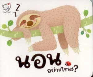 ปกหนังสือ นอนอย่างไรนะ (ปข)