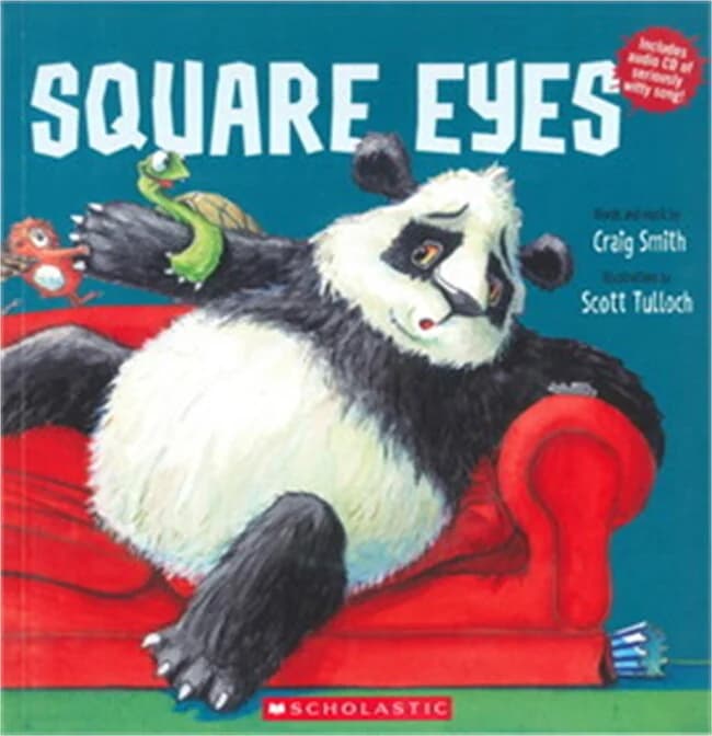 ปกหนังสือ SQUARE EYES (WITH CD)