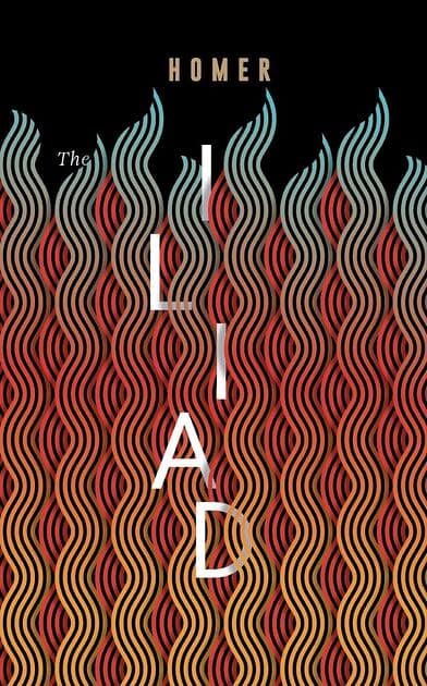 ปกหนังสือ The Iliad อีเลียด มหาศึกกรุงทรอย