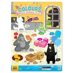 ปกหนังสือ WORDS ALIVE AR POSTER- COLOURS WHOSE