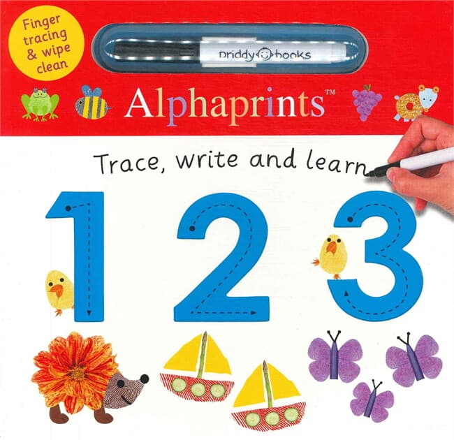 ปกหนังสือ Alphaprints: Trace, Write & Learn 123