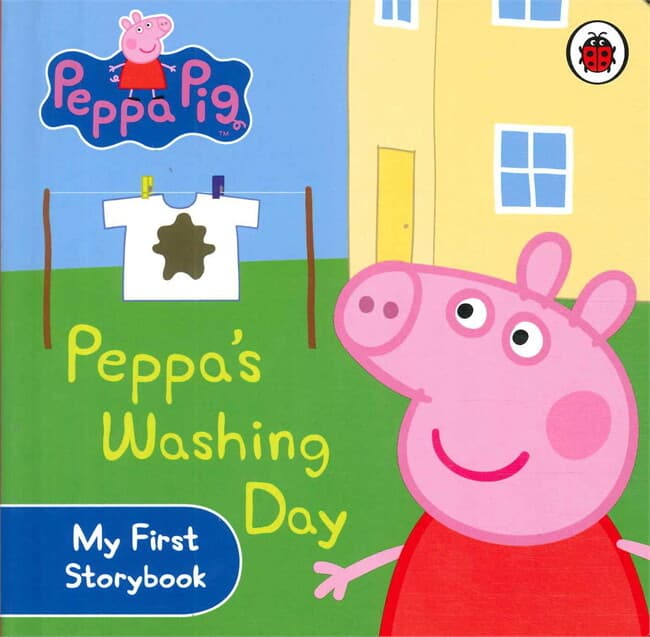 ปกหนังสือ Peppa Pig: Peppa's Washing Day - My First Story