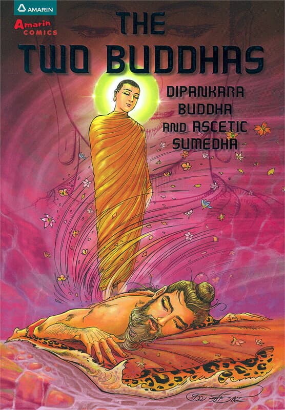 ปกหนังสือ The Two Buddhas : Dipankara Buddha and Ascetic Sumedha (Eng)