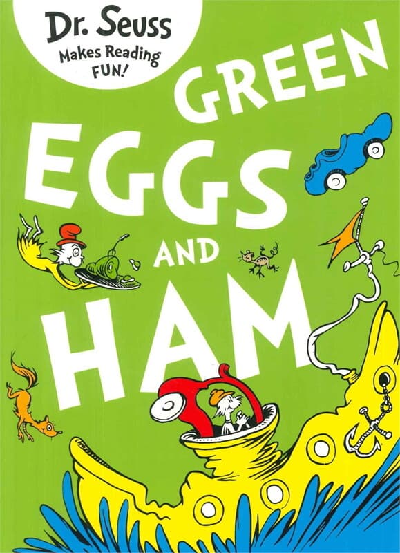 ปกหนังสือ Green Eggs and Ham