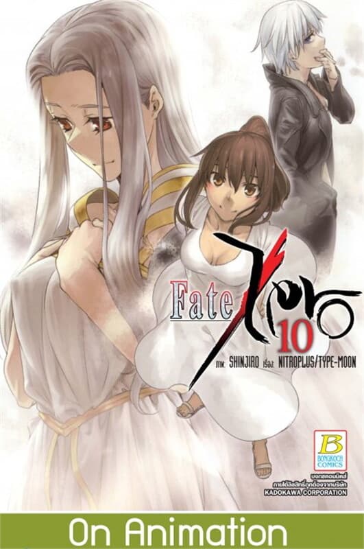 ปกหนังสือ Fate/Zero เล่ม 10