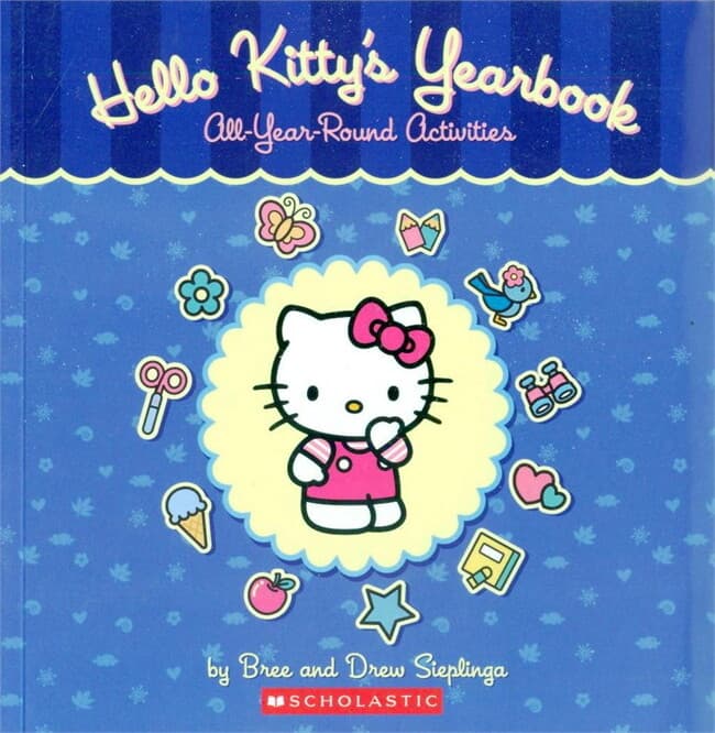 ปกหนังสือ HELLO KITTY'S YEARBOOK ALL YEAR ROUND