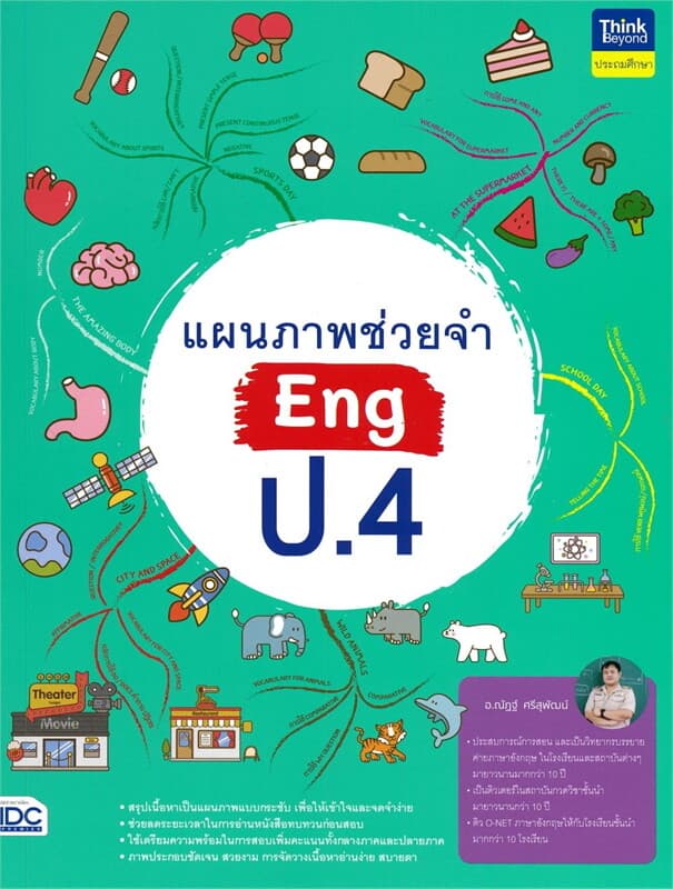 ปกหนังสือ แผนภาพช่วยจำ Eng ป.4
