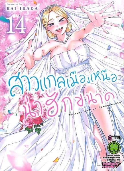 ปกหนังสือ สาวแกลเมืองเหนือน่าฮักขนาด เล่ม 14 (จบ)