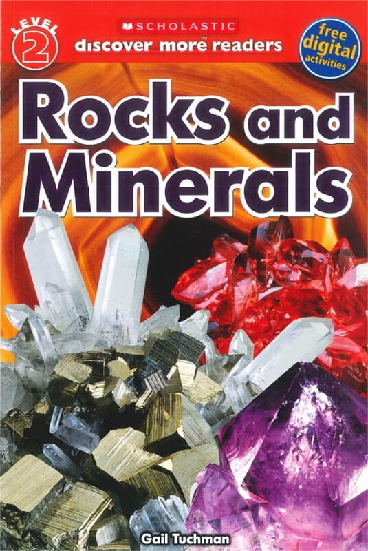 ปกหนังสือ SCHOLASTIC LVL 2 ROCKS AND MINERALS