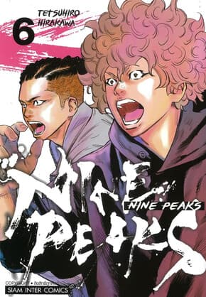 ปกหนังสือ NINE PEAKS เล่ม 6