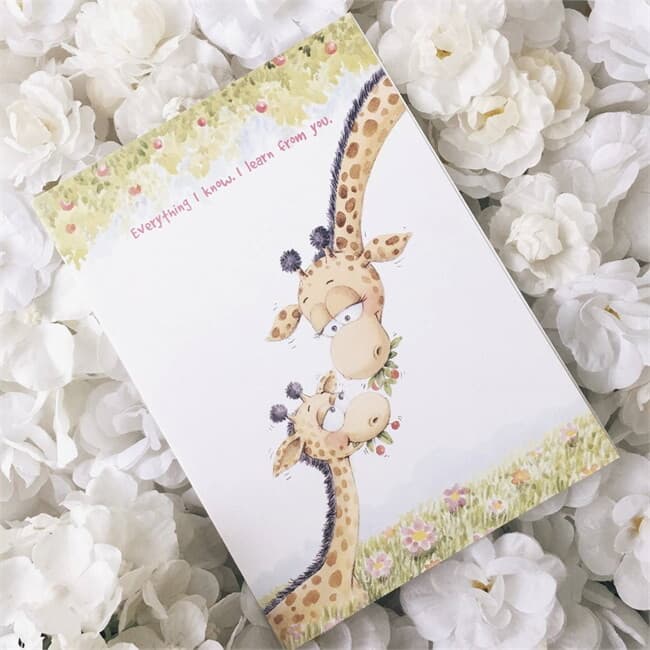 ปกหนังสือ การ์ดอวยพรวันแม่ I know I learn
