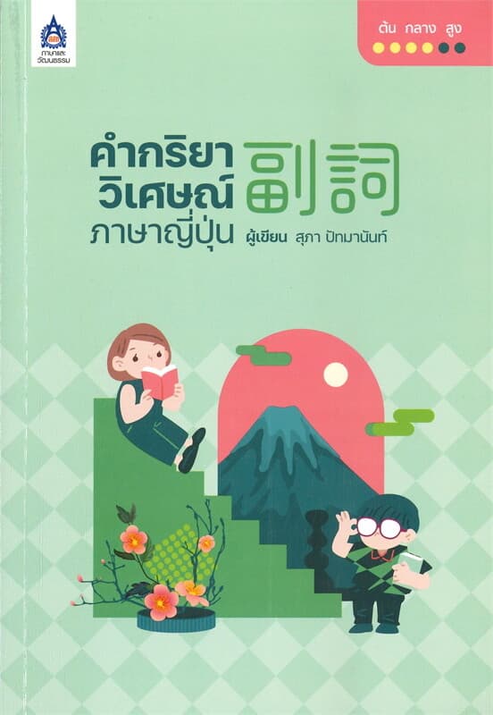 ปกหนังสือ คำกริยาวิเศษณ์ภาษาญี่ปุ่น