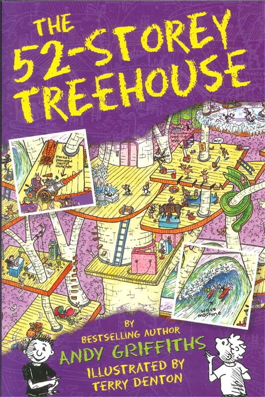 ปกหนังสือ The 52-Storey Treehouse